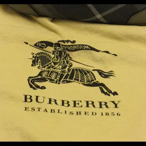 Medium size Burberry bag, grey and silver - Picture 3 of 6